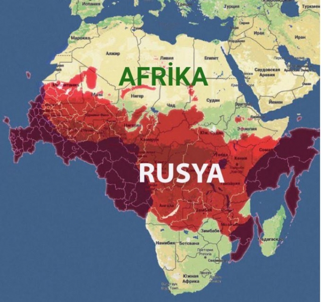 Haritalar Afrika Kıtası'nı ve bazı ülkeleri hatalı gösteriyor.